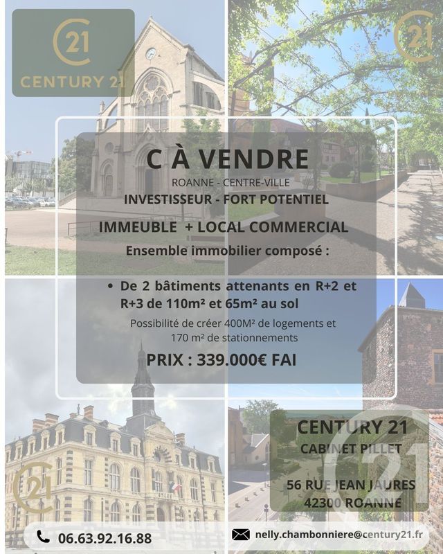 Immeuble à vendre ROANNE